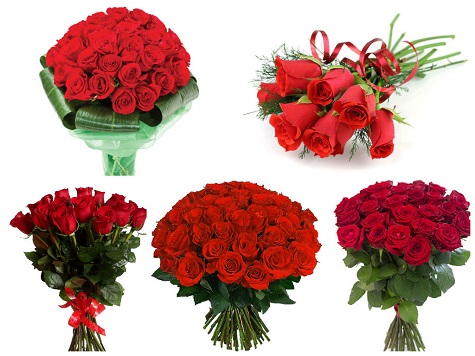 Подарите букет из красных роз на 8 марта.