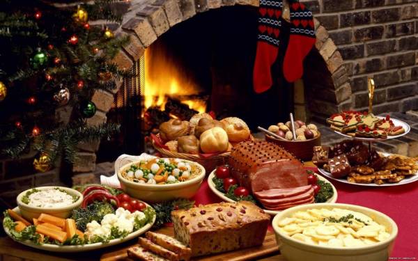 Рождественский стол в Италии Рождественский стол в Италии