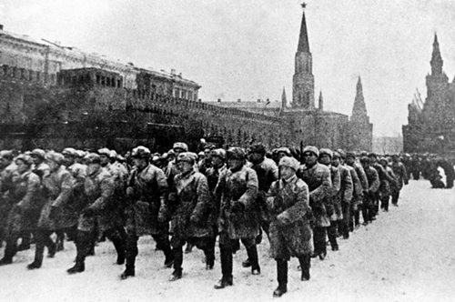 Парад на красной площади в 1941 году