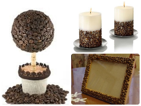 Сделайте подарок маме на Новый год из кофейных зерен Сделайте подарок маме на Новый год из кофейных зерен