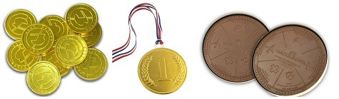 Подарите одноклассникам медали на 23 февраля