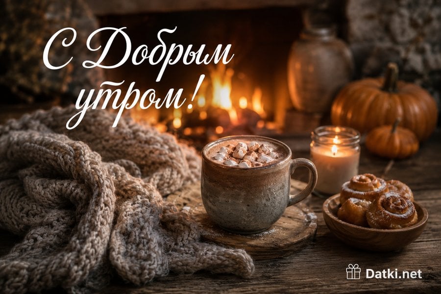 Открытка доброе утро — просыпайся — 300678