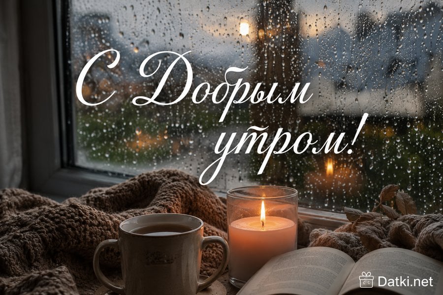 Открытка доброе утро — пожелание доброго утра — 300684