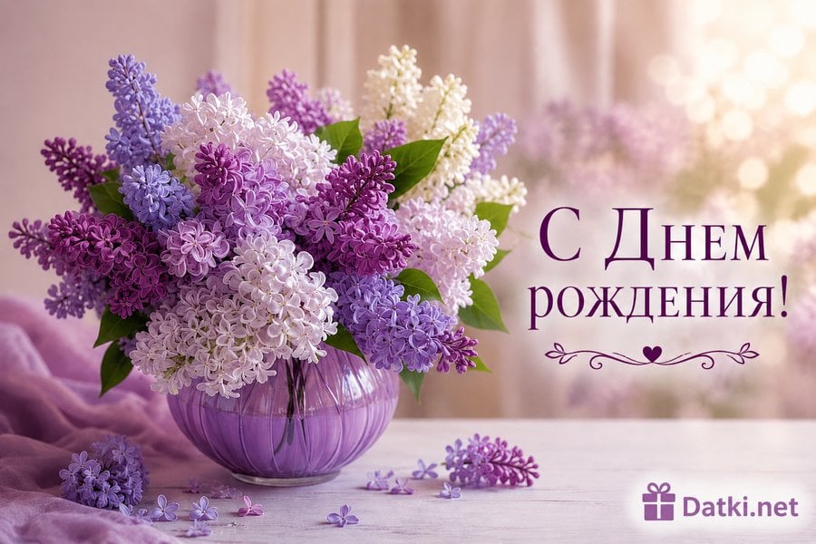 Открытка с днём рождения — открытка с днём рождения