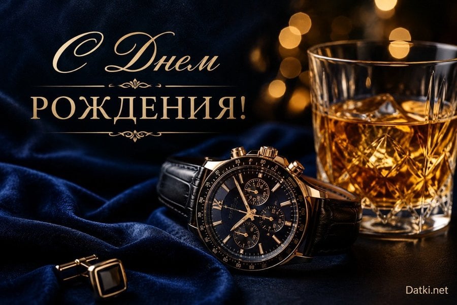 Изображение с днём рождения мужчине — пусть день будет особенным