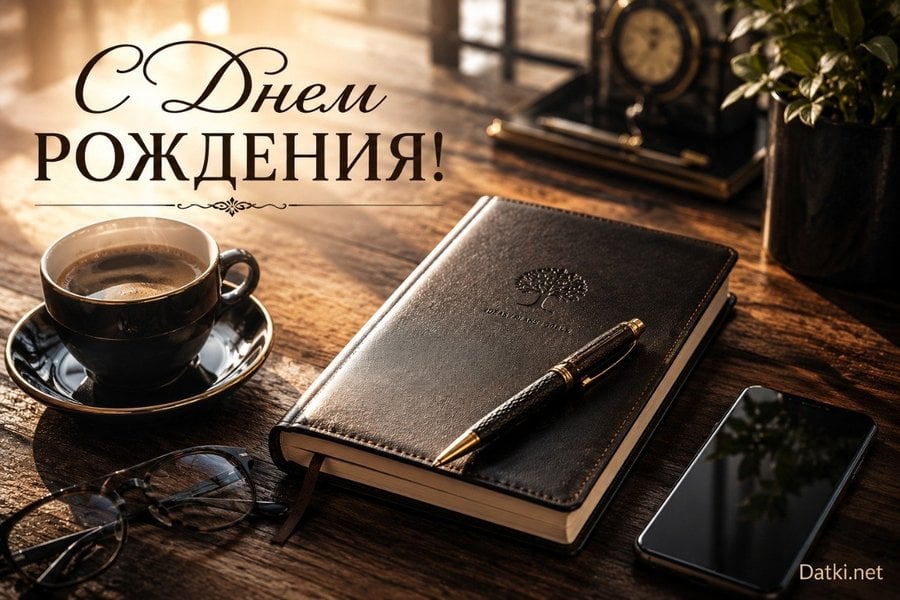 Картинка с днём рождения мужчине — пусть жизнь радует