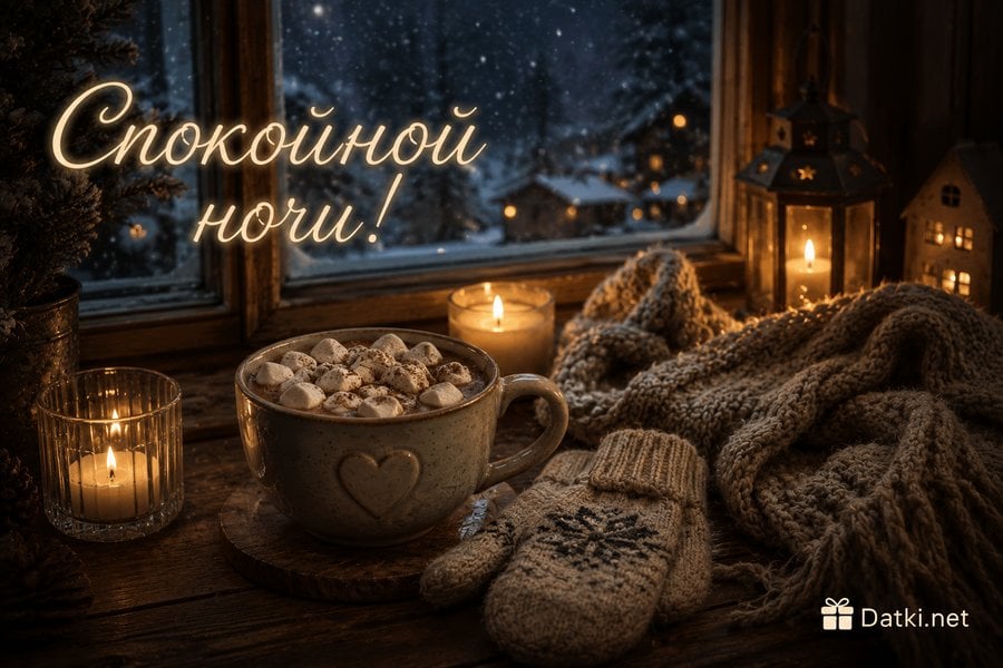 Картинка спокойной ночи — хороших снов — 300727