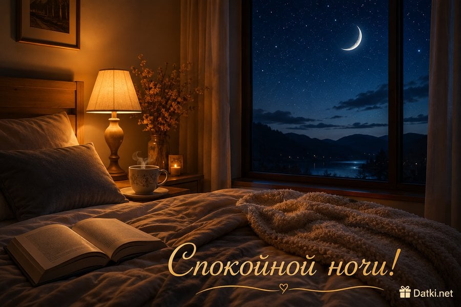 Изображение спокойной ночи — пожелание спокойной ночи — 300731