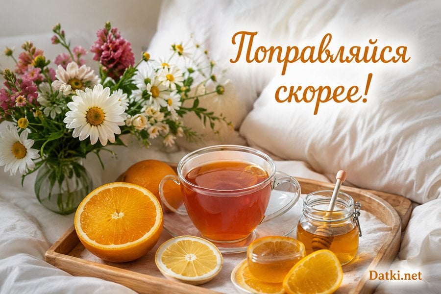 Картинка выздоравливай — сил и бодрости — 300763