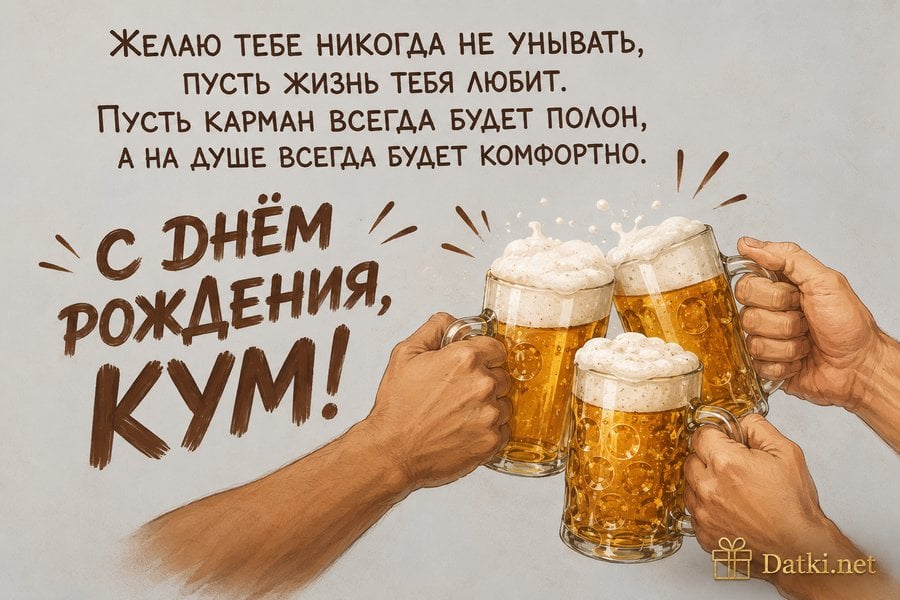 Изображение с днём рождения куму — с днюхой