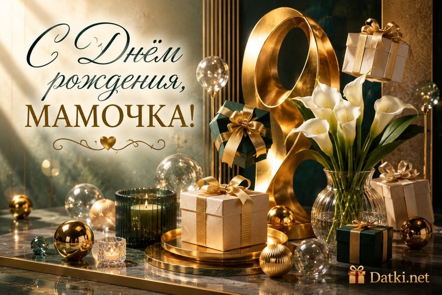 Картинка с днём рождения маме — крепкого здоровья