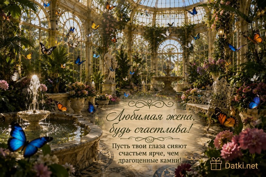 Изображение с днём рождения жене — с днюхой