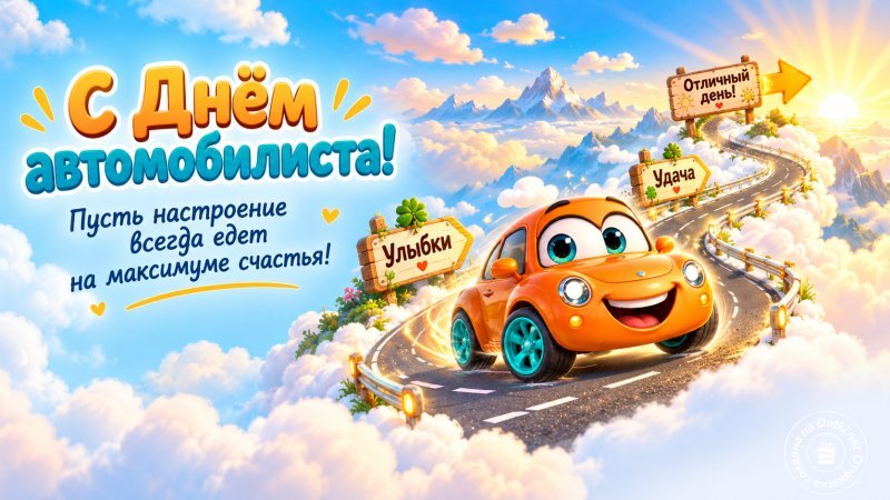 Картинка с днем автомобилиста — искренние поздравления