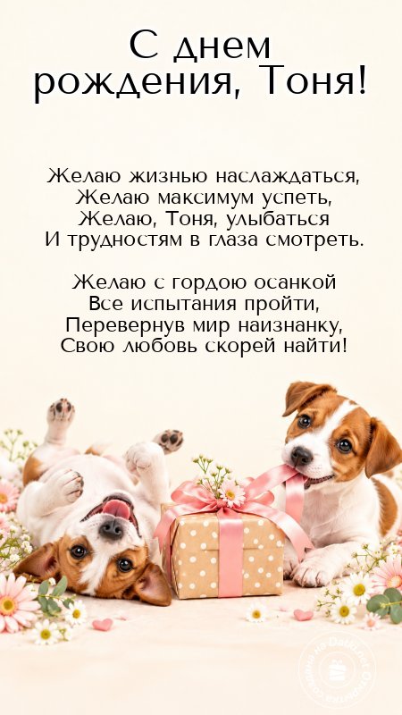 Картинка с днём рождения — желаем радости и удачи
