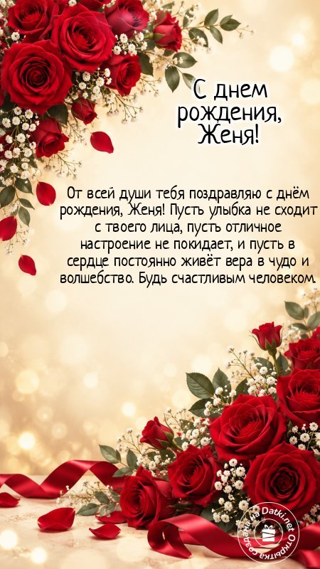 Картинка с днём рождения — с юбилеем