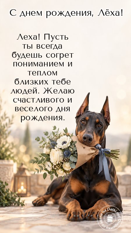 Открытка с днём рождения — удачи во всём