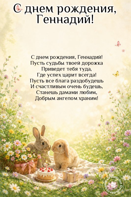 Изображение с днём рождения — пусть день запомнится