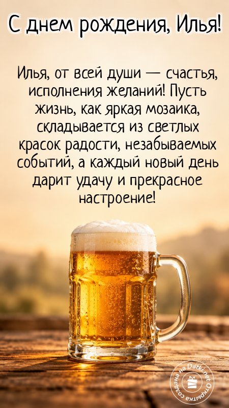 Картинка с днём рождения — удачи во всём