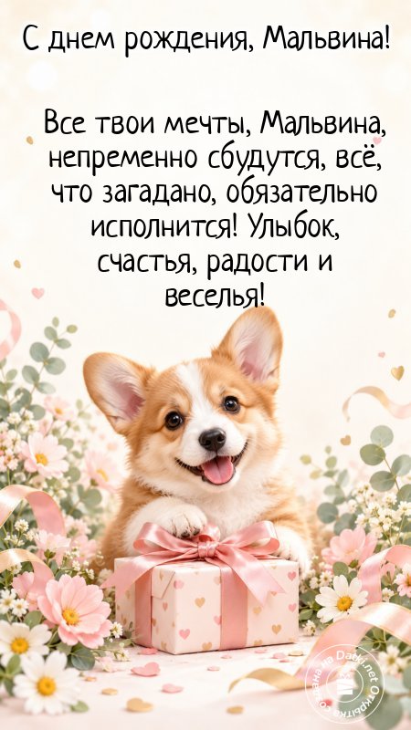 Открытка с днём рождения — веселья и радости