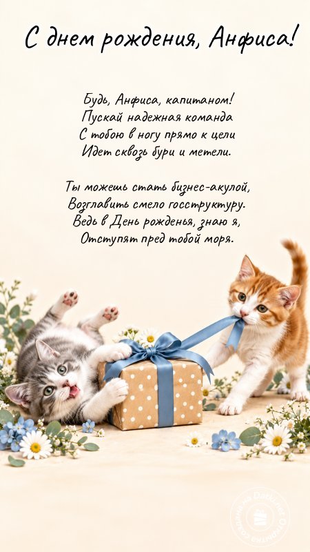 Картинка с днём рождения — пусть сбудутся мечты