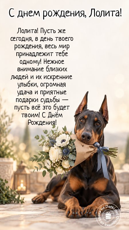 Открытка с днём рождения — с днюхой