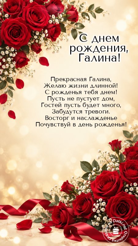 Картинка с днём рождения — с юбилеем