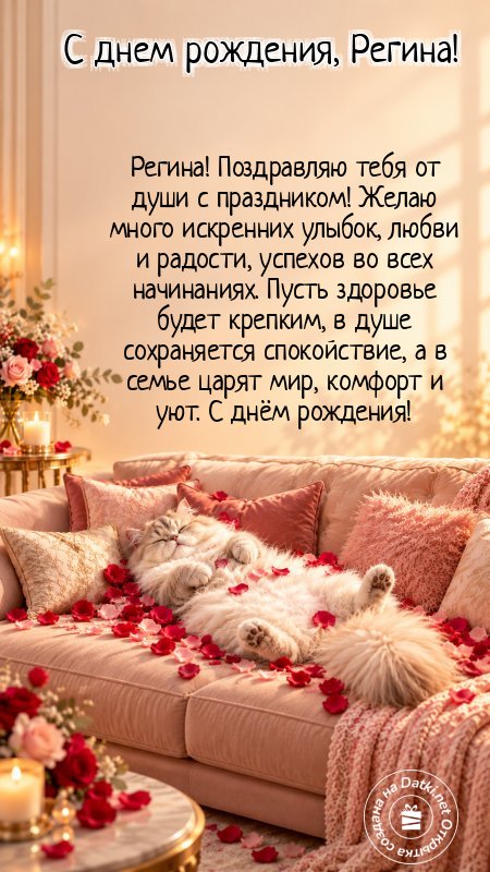 Открытка с днём рождения — веселья и радости