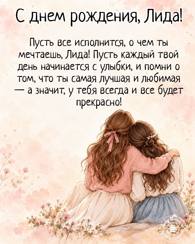 Открытка с днём рождения — веселья и радости