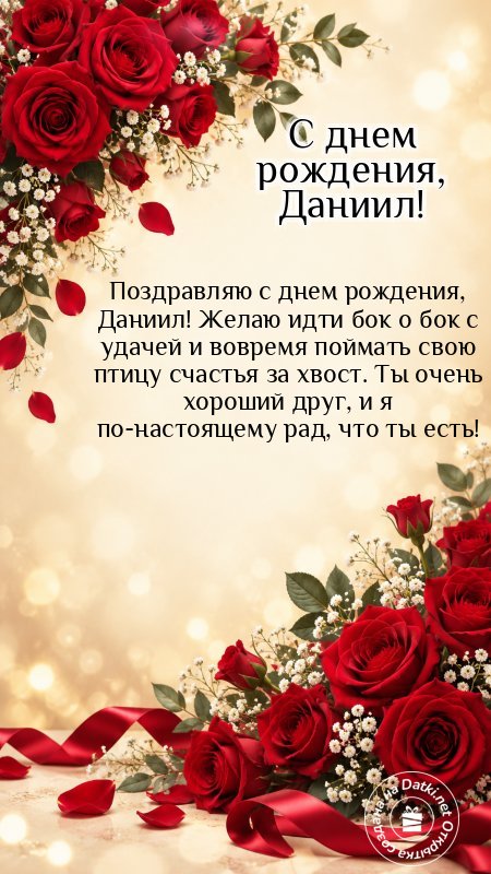 Изображение с днём рождения — с именинами