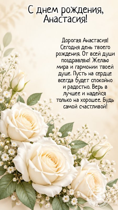 Картинка с днём рождения — счастья и здоровья