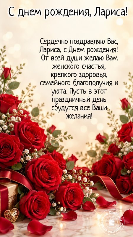 Изображение с днём рождения — счастья и здоровья
