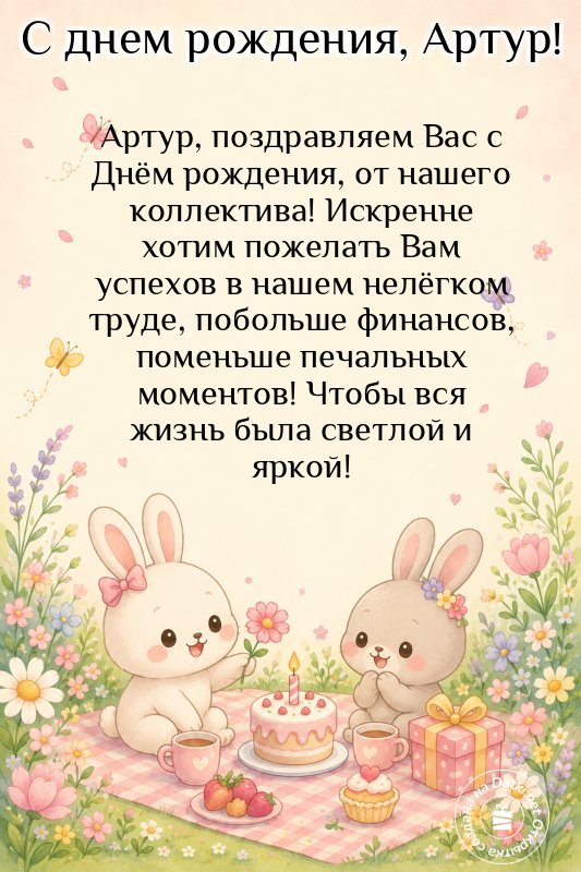 Изображение с днём рождения — с именинами